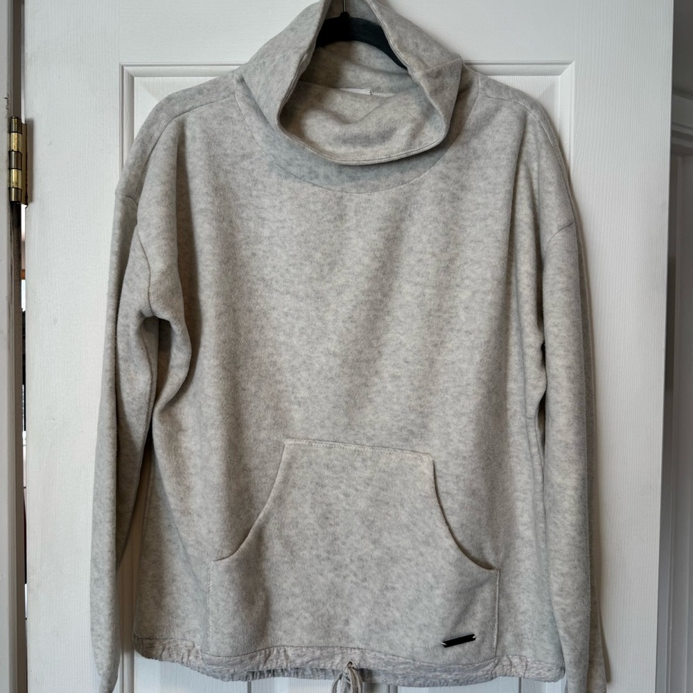 ROWAYTON COWL NECK SWEATSHIRT